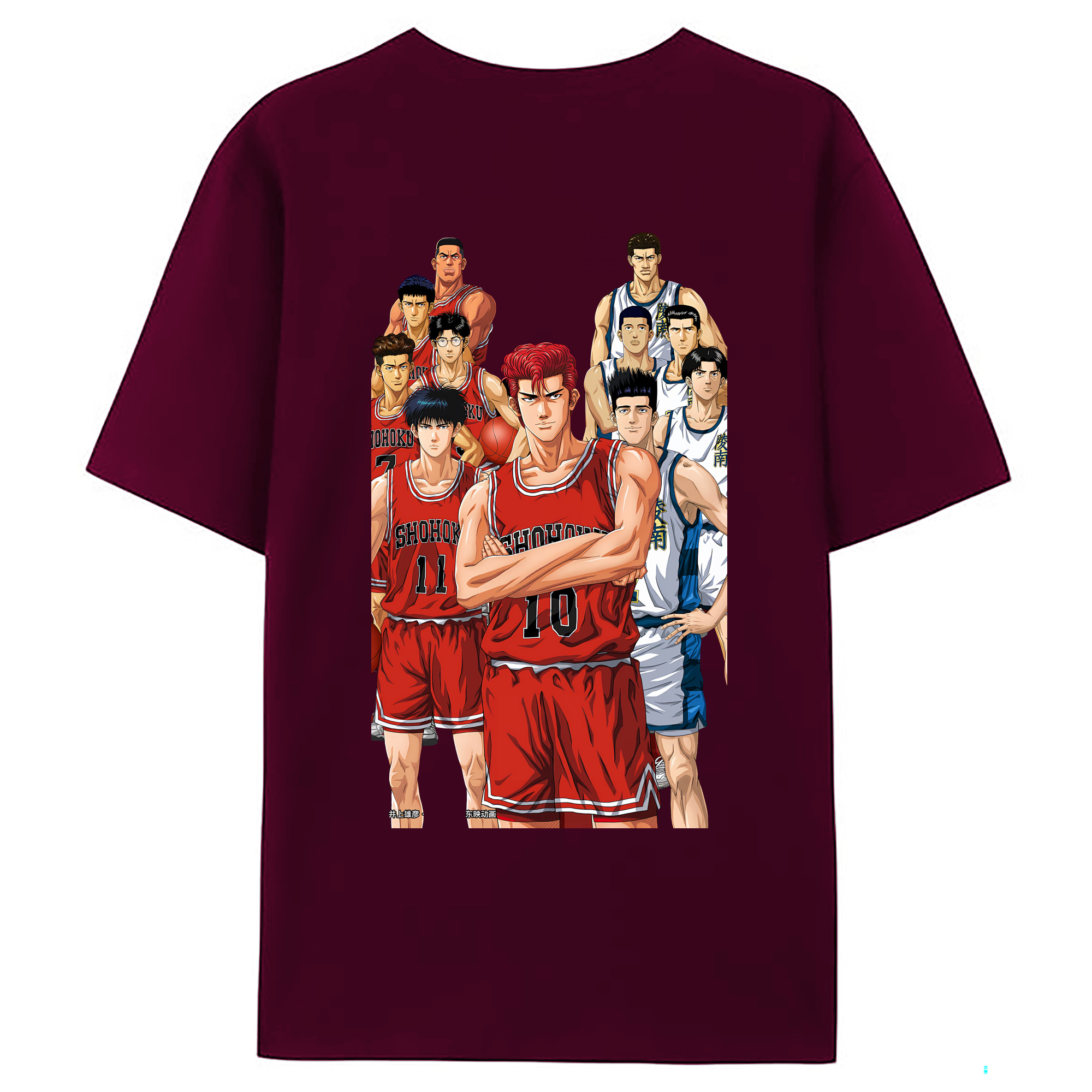 （画像用） SLAM DUNK／スラムダンク レディース半袖Tシャツ(バックプリント)